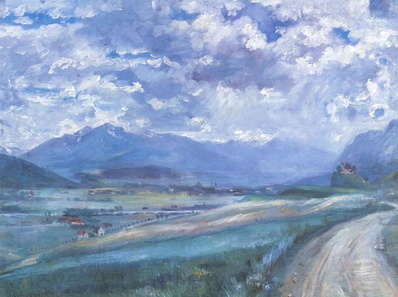 Lovis Corinth Landschaft Norge oil painting art